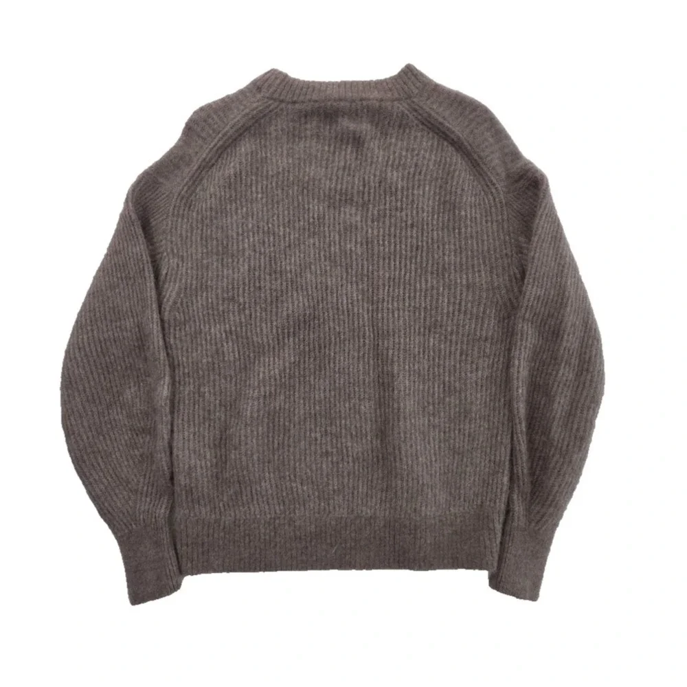 Everlane Alpaca Cocoon Crew Sweater Womens S Gray NWOT Oversized Wool Blend